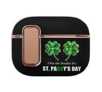 I Put The Doubles D's in ST. PADDY'S DAY Printed Case Compatible for Airpods Pro 2 Earbud Cases Earphone Protective Covers