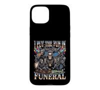 I Put The Fun In Funeral Grim Reaper Party Bootleg Halloween Case for iPhone 15 Plus