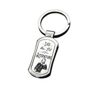 I Put The Lit in Literature, Book Lovers Gift, Teacher gift, Rectangular/Round Key ring. (Rectangular)