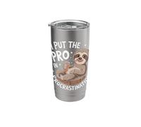 I Put The Pro in Procrastination Stainless Steel Insulated Tumbler