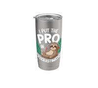 I Put The Pro in Procrastination Stainless Steel Insulated Tumbler