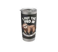 I Put The Pro in Procrastination Stainless Steel Insulated Tumbler