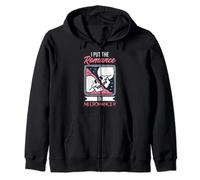 I Put The Romance In Necromancy Magic Necromancer Zip Hoodie