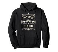 I Put The Sin In Sindhi Funny Humor Sindhi Culture Pride Pullover Hoodie