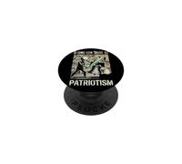 I Put The Tism In Patriotism Alien Conspiracy PopSockets Adhesive PopGrip