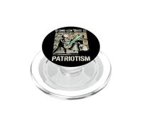 I Put The Tism In Patriotism Alien Conspiracy PopSockets PopGrip for MagSafe