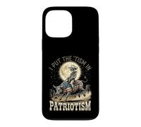 I Put The 'Tism In Patriotism Alien Cowboy Case for iPhone 13 Pro Max