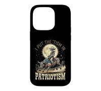 I Put The 'Tism In Patriotism Alien Cowboy Case for iPhone 14 Pro