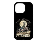 I Put The 'Tism In Patriotism Alien Cowboy Case for iPhone 15 Pro Max