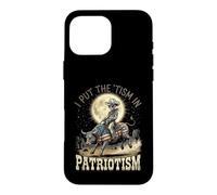 I Put The 'Tism In Patriotism Alien Cowboy Case for iPhone 16 Pro Max