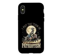I Put The 'Tism In Patriotism Alien Cowboy Case for iPhone X/XS
