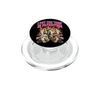I Put The Tism In Patriotism Alpacas America Funny PopSockets PopGrip for MagSafe