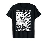 I Put The 'TISM' in Patriotism American Bald Eagle T-Shirt