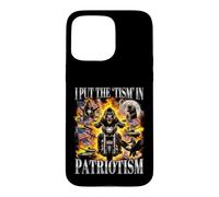 I Put The Tism In Patriotism Baboon Mandrill Case for iPhone 15 Pro Max
