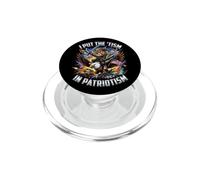 I Put The Tism In Patriotism Beaver PopSockets PopGrip for MagSafe