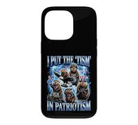 I Put The Tism In Patriotism Patriotic Beavers Case for iPhone 13 Pro