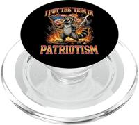 I Put The 'Tism In Patriotism PopSockets PopGrip for MagSafe