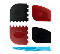 i-QiQi Grill Pan Scraper Cast Iron Pan Scrapers Hand Held Skillet Scrubber Scraper Cleaners Tools for Cast Iron Pans, Cookware Pans, Frying Pans and Pots.