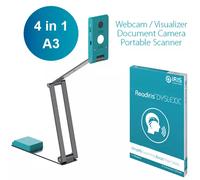 I.R.I.S. IRIScan Visualizer 7 + Readiris Dyslexic 2.0 Overhead scanner