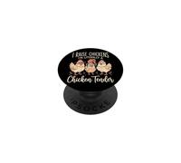 I Raise Chickens I'm Literally A Chicken Tender PopSockets Adhesive PopGrip
