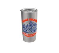 I Raise Chickens I'm Literally A Chicken Tender Stainless Steel Insulated Tumbler