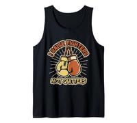 I Raise Fighters Not Quitters Gloves Boxing Gloves Tank Top