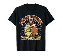 I Raise Fighters Not Quitters Gloves Boxing Gloves Value Graphic T-Shirt