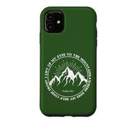 I raise my eyes to the mountains Psalm 121:1 Bible faith Case for iPhone 11