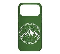 I raise my eyes to the mountains Psalm 121:1 Bible faith Case for iPhone 17 Pro Max
