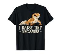 I Raise Tiny Dinosaurs - Funny Leopard Gecko Lover Gifts T-Shirt