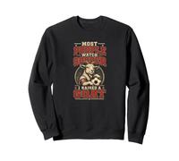 I Raised A Soccer Goat Proud Mom Pickup Sweatshirt