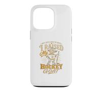 I Raised My Hockey Goat Proud Rink Mom Design Case for iPhone 13 Pro