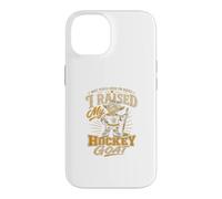 I Raised My Hockey Goat Proud Rink Mom Design Case for iPhone 14