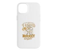 I Raised My Hockey Goat Proud Rink Mom Design Case for iPhone 14 Plus