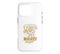 I Raised My Hockey Goat Proud Rink Mom Design Case for iPhone 16 Pro