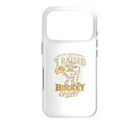 I Raised My Hockey Goat Proud Rink Mom Design Case for iPhone 17 Pro