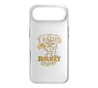 I Raised My Hockey Goat Proud Rink Mom Design Case for iPhone Air