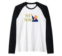 I Ran Up The Prices Raglan Baseball Tee