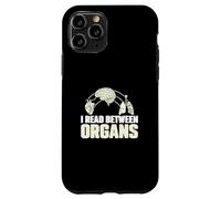 I Read Between Organs Funny Mortuary Science An Autopsy Tech Case for iPhone 11 Pro