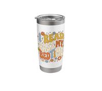I Read Past My Bedtime Book Lover Bookworm Reader Librarian Stainless Steel Insulated Tumbler