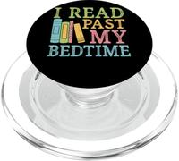 I Read Past My Bedtime Book Quote Humor PopSockets PopGrip for MagSafe