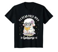I Read Past My Bedtime Cute Reading Sheep Pajama T-Shirt