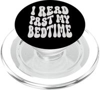 I Read Past My Bedtime Reading Book Lover PopSockets PopGrip for MagSafe