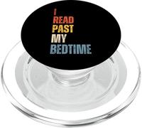 I Read Past My Bedtime Reading Book Lover PopSockets PopGrip for MagSafe