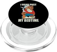 I Read Past My Bedtime Reading Owl Book Lover Bookaholics PopSockets PopGrip for MagSafe