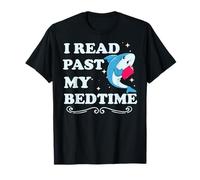 I Read Past My Bedtime Reading Shark Book Lover T-Shirt
