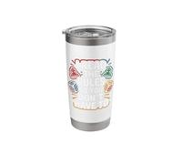 I Read Rules So You Don't Have to Board Game Lover Stainless Steel Insulated Tumbler