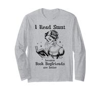 I Read Smut Book Boyfriends Smutty Books Dark Romance Reader Long Sleeve T-Shirt