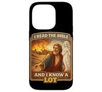 I Read The Bible And I Know A Lot Christian Studies Case for iPhone 14 Pro