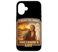 I Read The Bible And I Know A Lot Christian Studies Case for iPhone 16